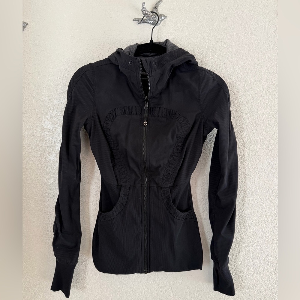 Lululemon Dance Studio Reversible Hooded Light Jacket